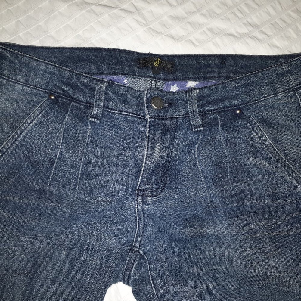 ✅3/40$ FOREVER 21 slash pocket jeans